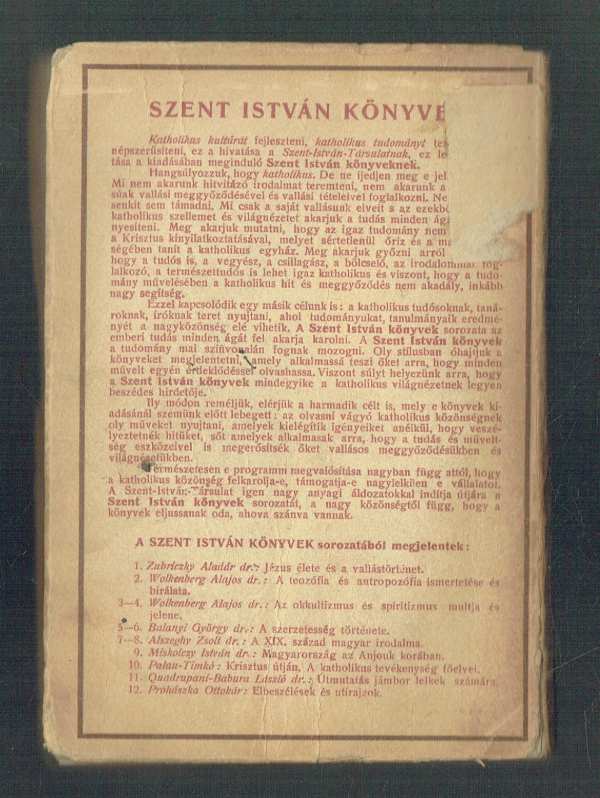 A szerzetesség története Balanyi György A szerzetesség története Balanyi György
