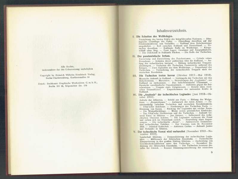 Die Tschechischen Legionen in Sibirien Konstantin W. Sakharow Die Tschechischen Legionen in Sibirien Konstantin W. Sakharow