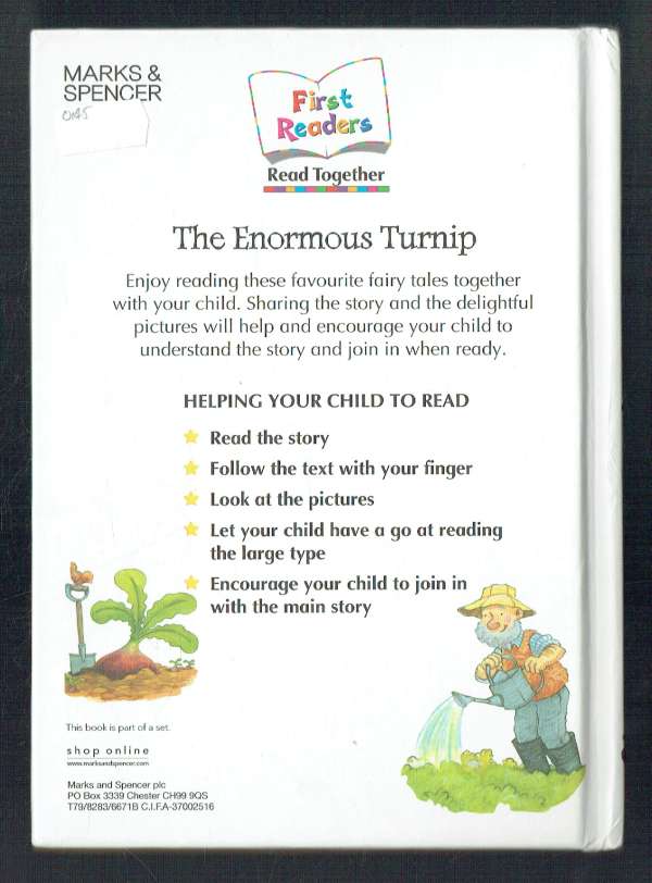 The Enormous Turnip Daniel Howarth illusztrációival, Monica Hughes